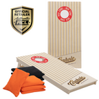 VINTAGE - Cornhole Set - 2 board / 2x4 zakjes - detailfoto cornhole zakjes