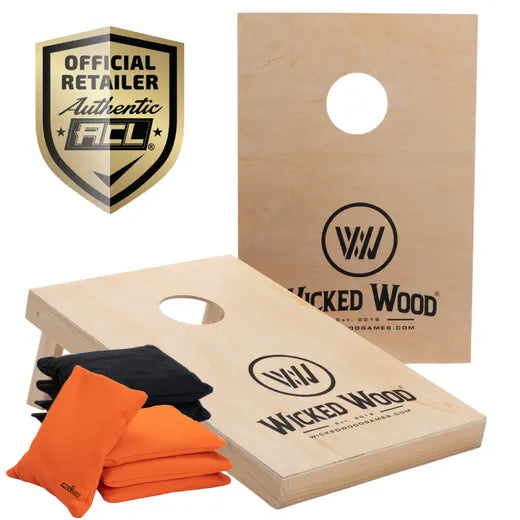 Cornhole Set - 90x60 - Wicked Wood Design - cornhole set kopen bij Wicked Wood Games