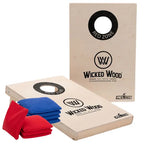 Cornhole Set - 90x60 - Black Red Zone Design - cornhole set afbeelding 10