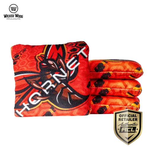 HORNET 2025 - ACL COMP - 1x4 Cornhole Bags Red - professionele cornhole zakjes