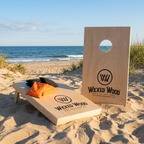 Cornhole Set - 90x60 - Wicked Wood Design - specificaties en materiaaldetails