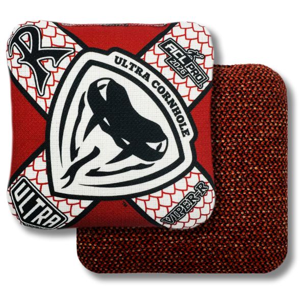 Ultra Viper R 2026 - ACL Pro Bags in Red - cornhole zakjes