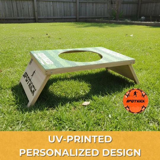 Custom Spotkick - Complete Set Eigen Design - Inclusief 2x boards / Voetbal / Draagtas inclusief koffer - professionele co...