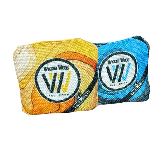2x4 Premium Mini Cornhole Bags - REC - 9x9cm - detailfoto cornhole zakjes