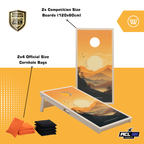 FOOTHILLS - Cornhole Set - 2 board / 2x4 zakjes - detailfoto cornhole zakjes