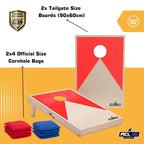Cornhole Set - 90x60 - Red - specificaties en materiaaldetails