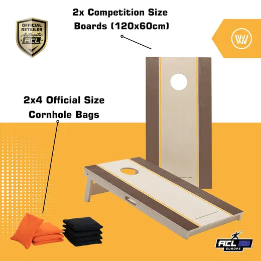 RAILS - Cornhole Set - 2 board / 2x4 zakjes - detailfoto cornhole zakjes