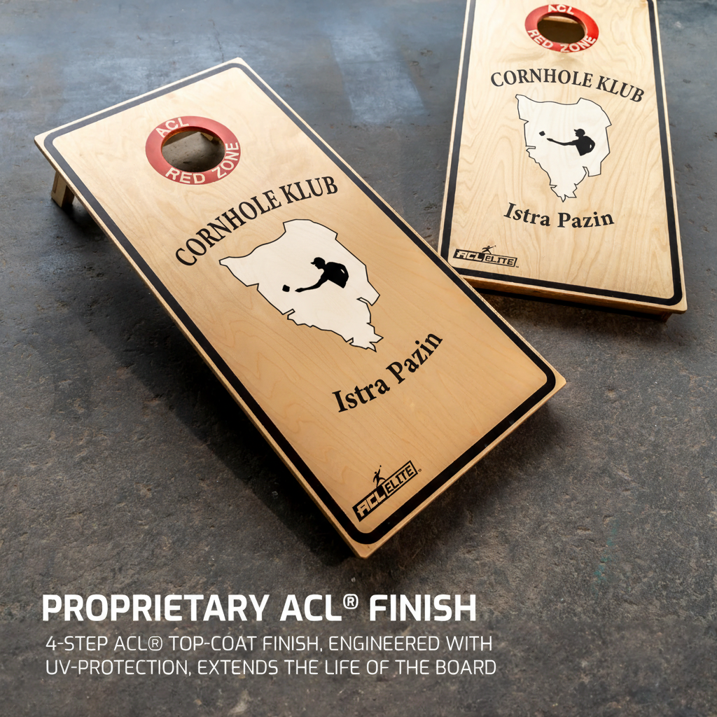 Official ACL Cornhole Boards for CLUBS - cornhole set bovenaanzicht