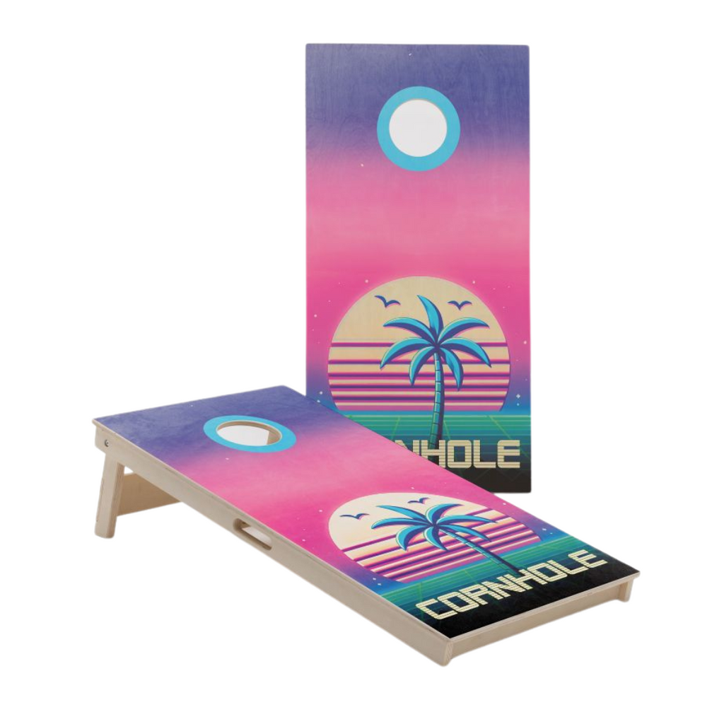 Cornhole Set met Eigen Design - complete set inhoud