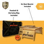 Custom Spotkick - Complete Set Eigen Design - Inclusief 2x boards / Voetbal / Draagtas - complete set inhoud