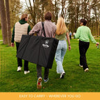 Complete Cornhole Set 90x60 - Red Zone - 2x4 Cornhole Zakjes - Incl Draagtas. - cornhole zakjes bovenaanzicht