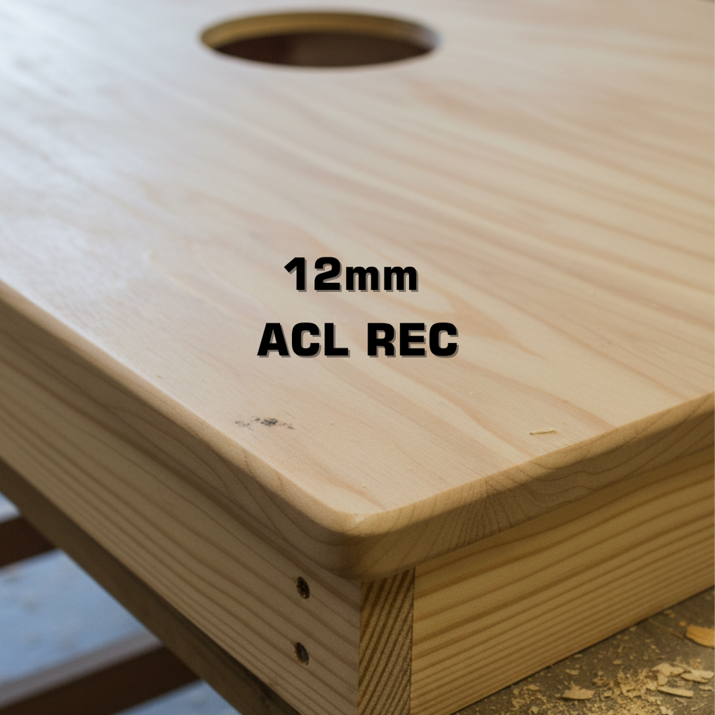 BATTLE ZONE - Cornhole Set - 2 Boards - Goedgekeurd door de American Cornhole League (ACL REC) Cornhole sets Wicked Wood Games