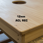 BATTLE ZONE - Cornhole Set - 2 Boards - Goedgekeurd door de American Cornhole League (ACL REC) Cornhole sets Wicked Wood Games