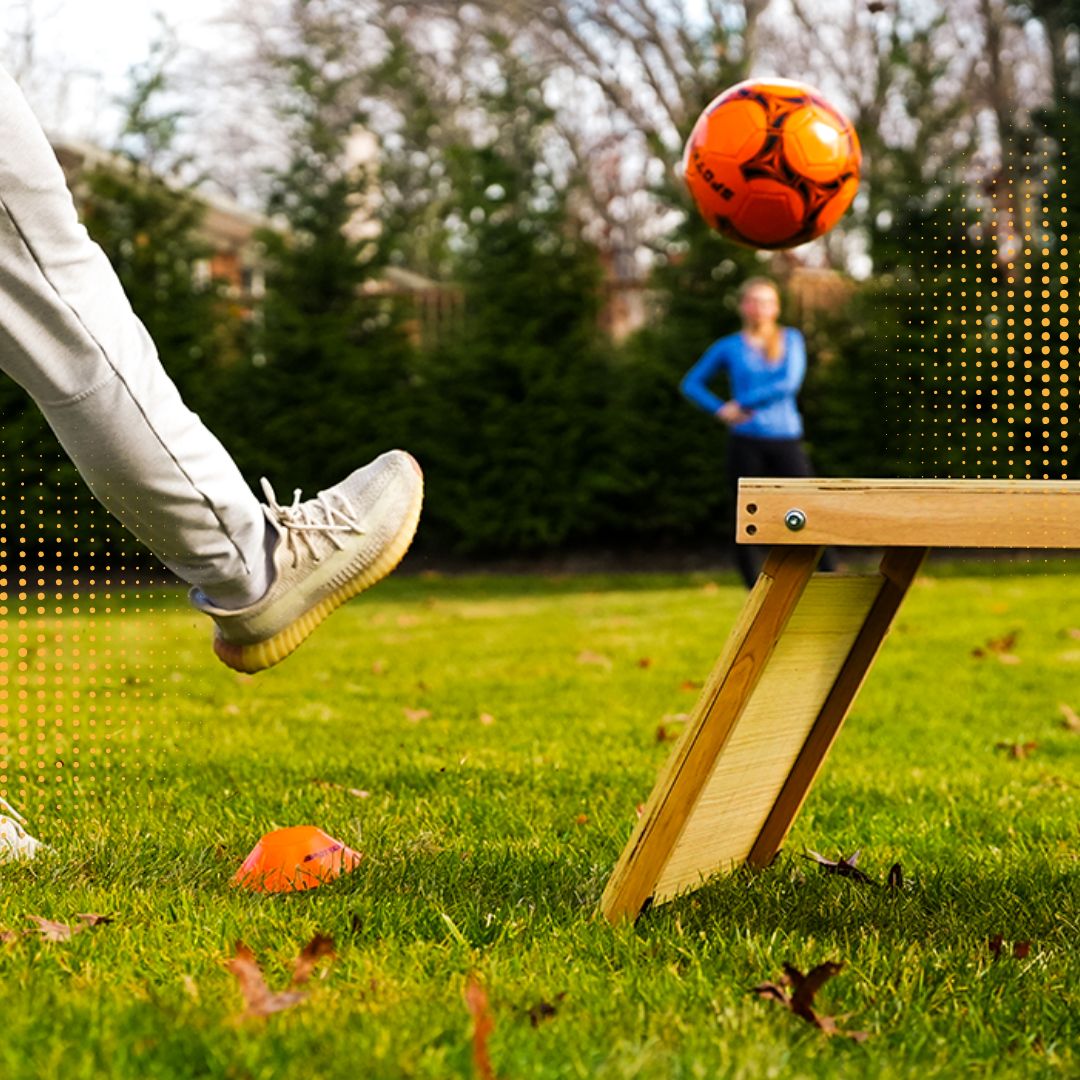 Custom Spotkick - Complete Set Eigen Design - Inclusief 2x boards / Voetbal / Draagtas - cornhole set afbeelding 10
