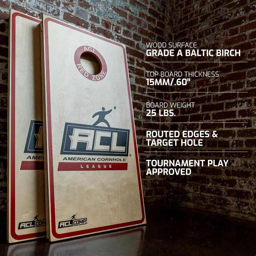 Official American Cornhole League (ACL) Comp Cornhole Set - specificaties en materiaaldetails