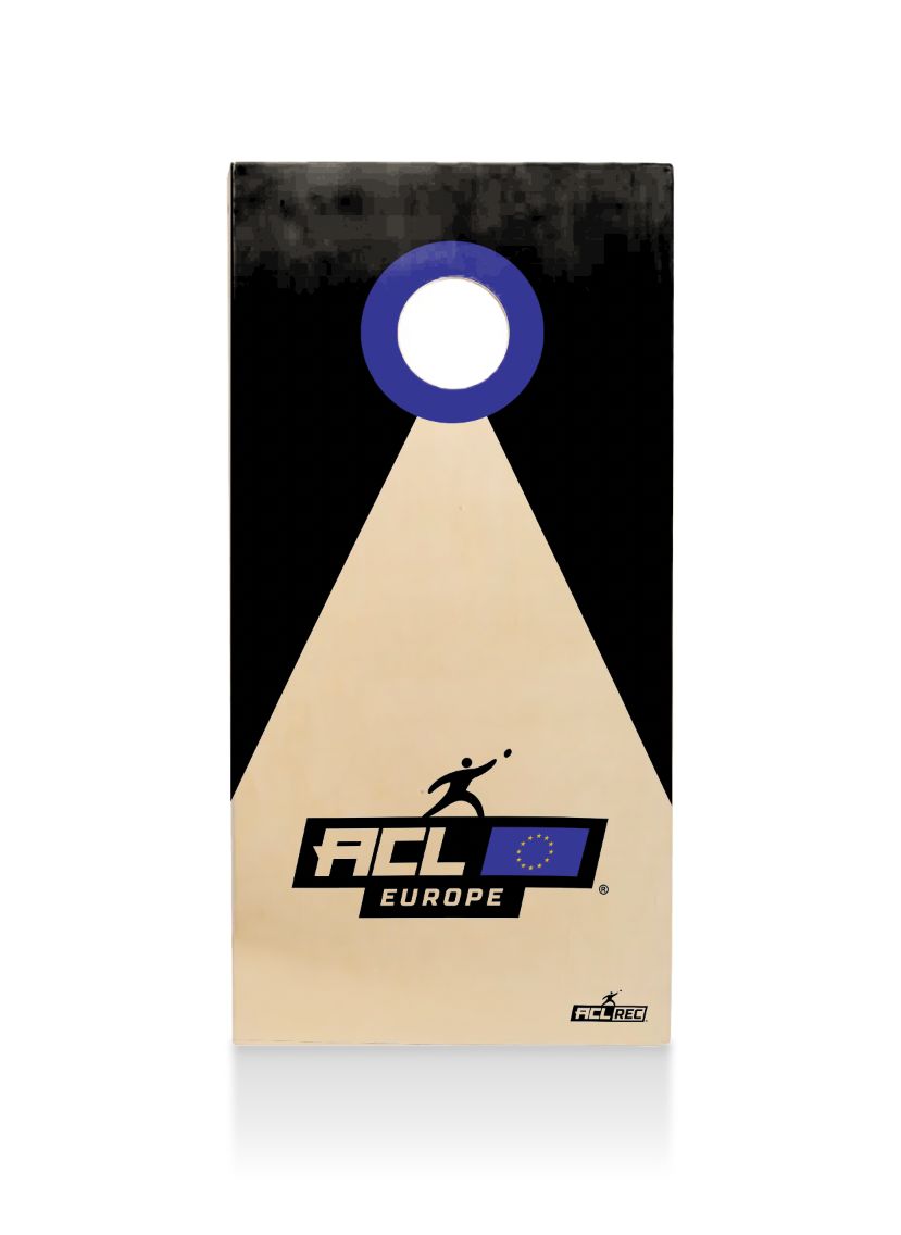 Official ACL (American Cornhole League) Cornhole Board - 120x60cm - zij-aanzicht cornhole set