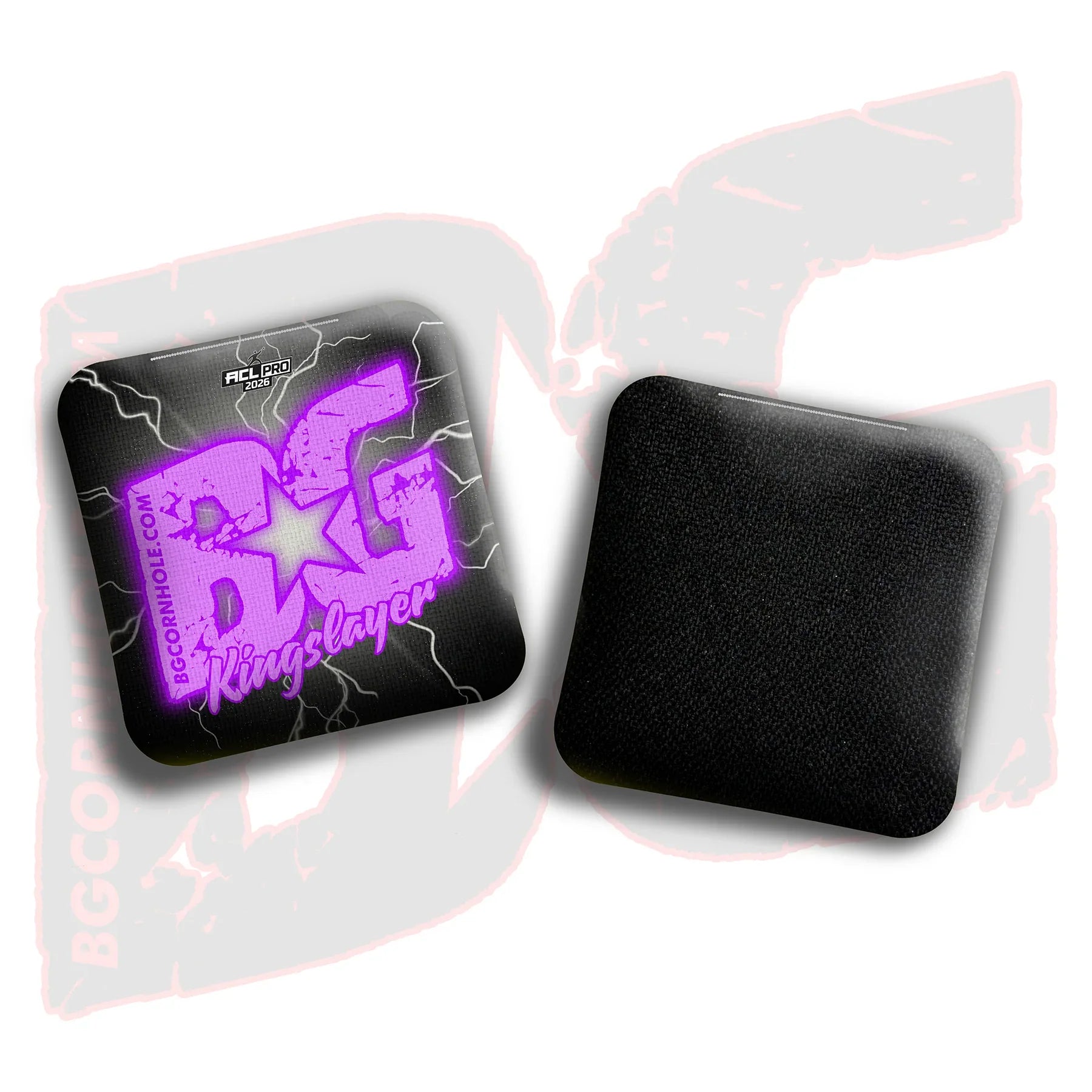 BG Kingslayer 2026 - ACL Pro Bags in Black - cornhole zakjes