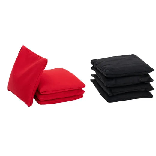 2x4 Cornhole Zakjes - Twee kleuren - Granulaat vulling - Wicked Wood Games - specificaties en materiaaldetails