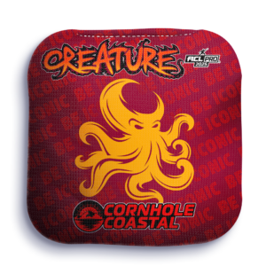 Cornhole Coastal - Creatures 2026 - ACL Pro Bags - detailfoto cornhole zakjes