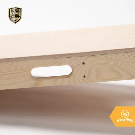 Cornhole Set 120x60 - Blank - Wicked Wood Games - kleur en ontwerp detail