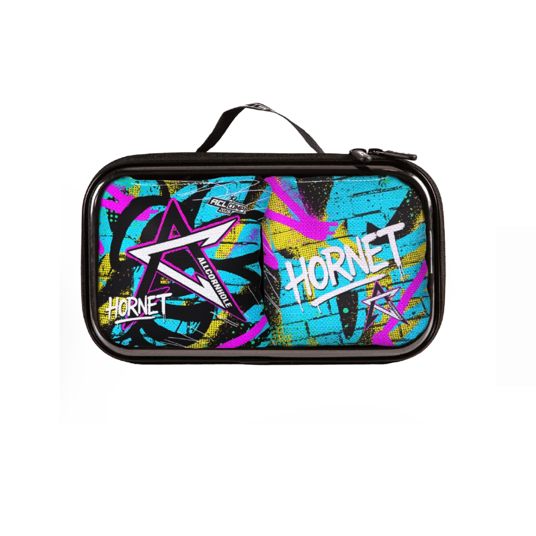 ALLCORNHOLE - HORNET 2026 - ACL COMP - 1x4 Cornhole Bags - complete set inhoud