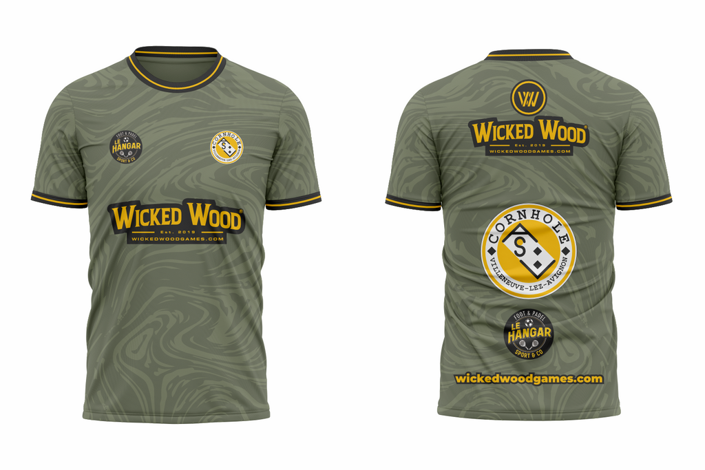 Customized Club Jersey - sport jersey kopen bij Wicked Wood Games