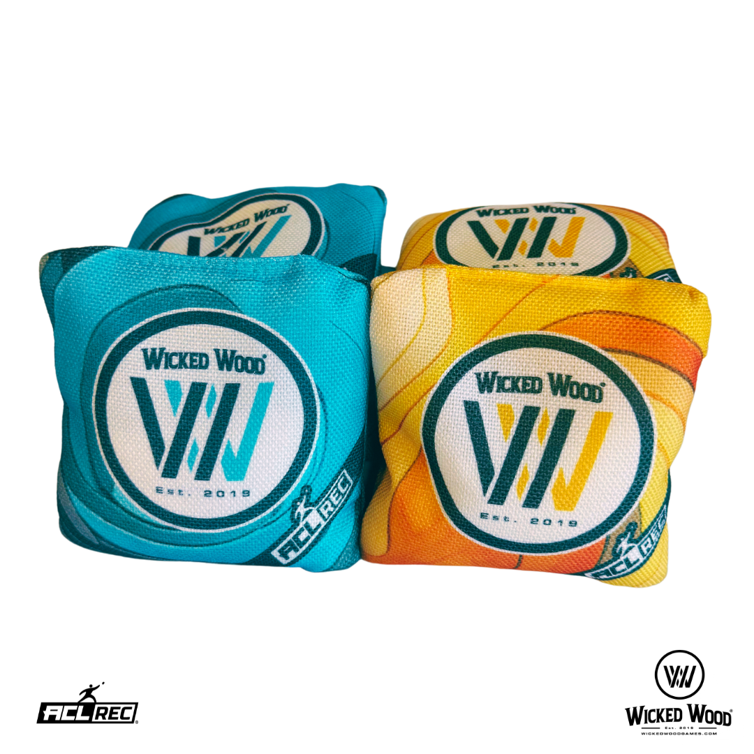 2x4 Cornhole Bags - ACL REC Premium - WW Premium Bags - cornhole zakjes kopen bij Wicked Wood Games