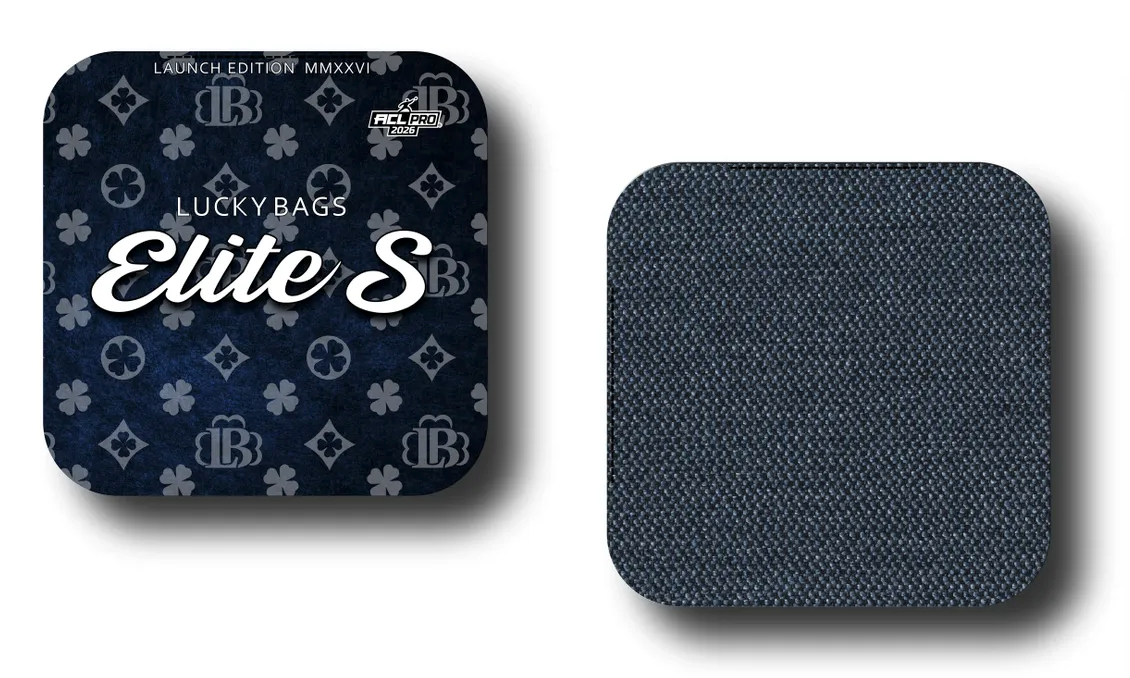 Lucky Bags - Elite S 2026 - ACL Pro Navy - professionele cornhole zakjes