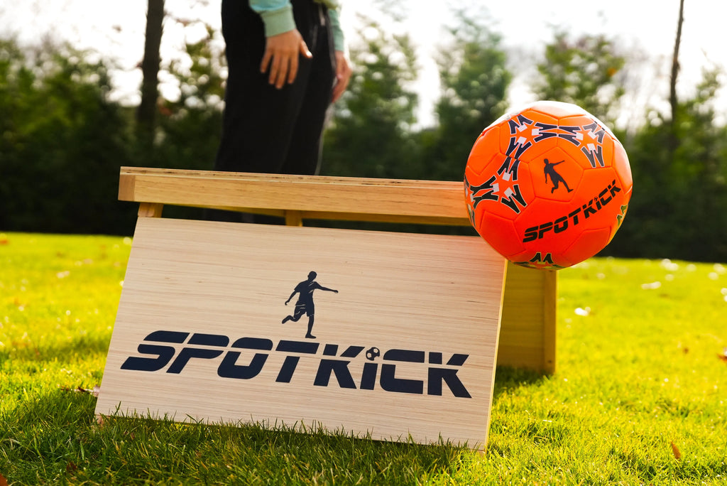 Spotkick - Complete Set - Inclusief 2x boards / Voetbal / Draagtas - cornhole set kopen bij Wicked Wood Games