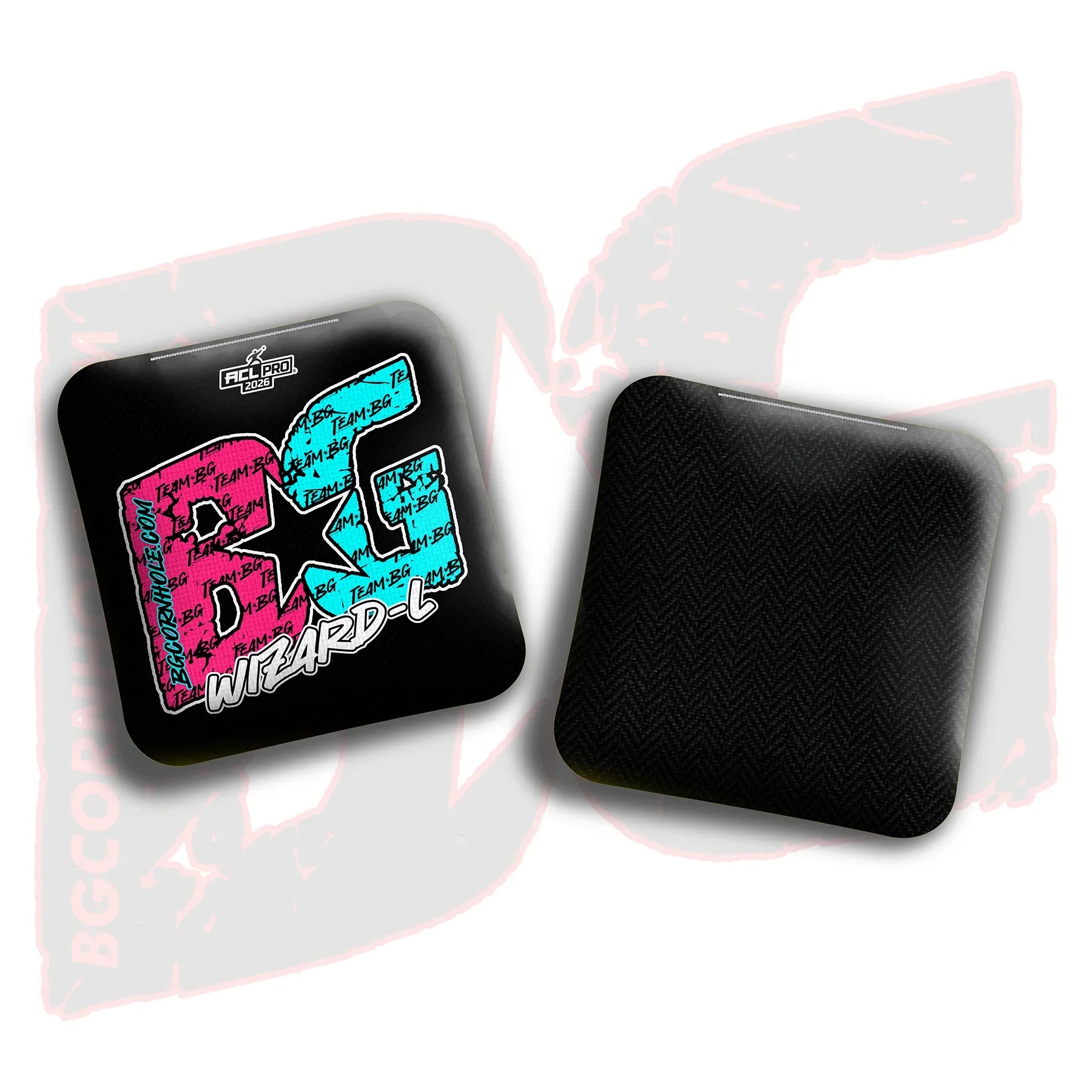 BG Wizard L 2026 - ACL Pro Bags Black - professionele cornhole zakjes