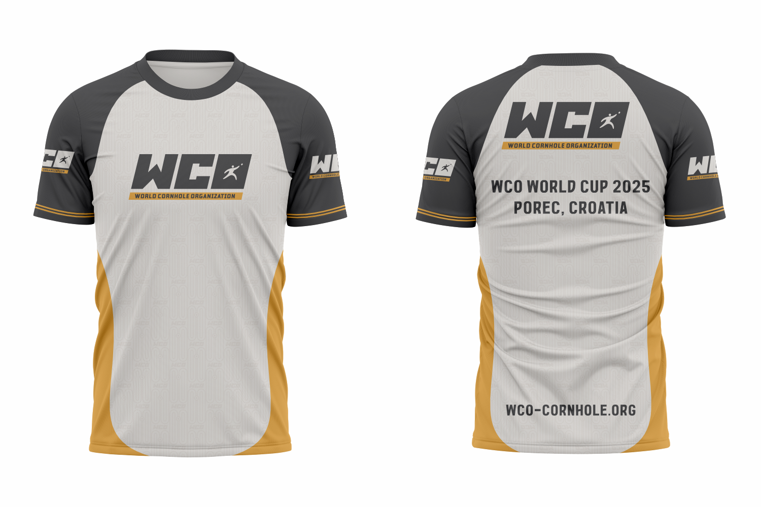 Official WCO (World Cornhole Organization 2026 - Porec Jersey - sport jersey kopen bij Wicked Wood Games