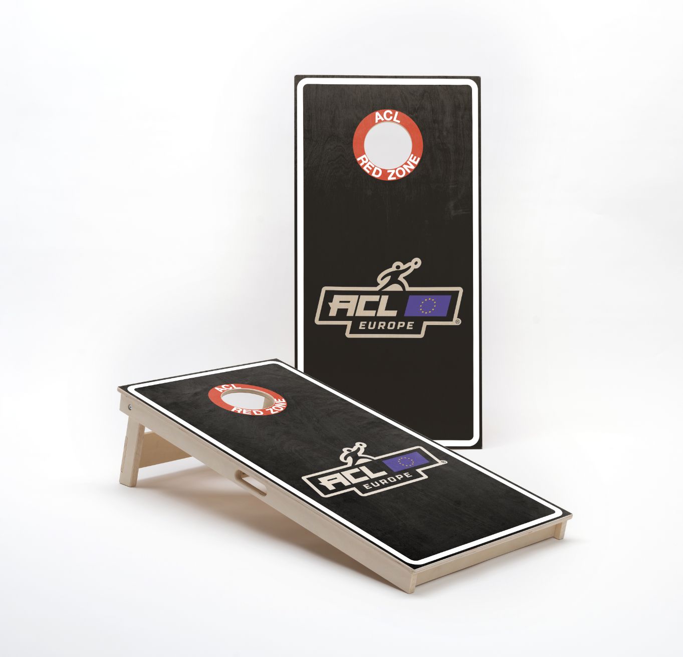 Official American Cornhole League (ACL) Comp Cornhole Set in Black - cornhole set