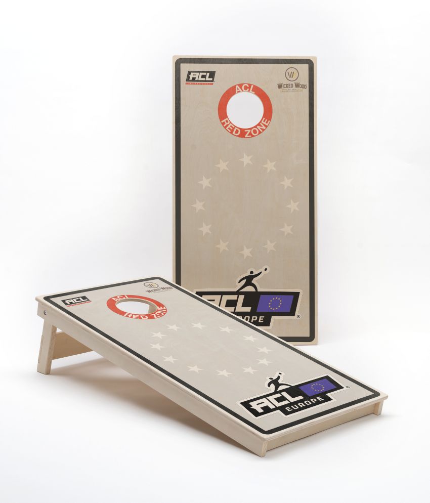 Official American Cornhole League (ACL) ELITE 18MM Cornhole Set - kleur en ontwerp detail