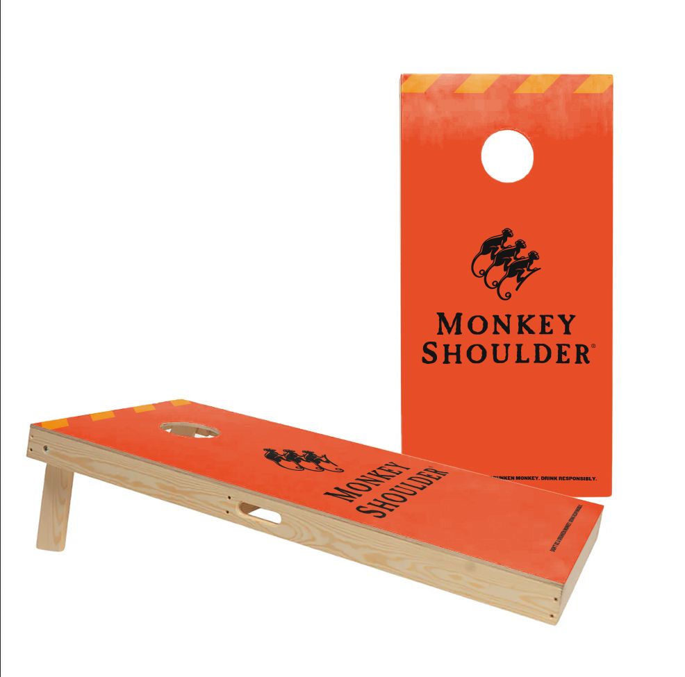 Cornhole Set met Eigen Design - cornhole set afmetingen