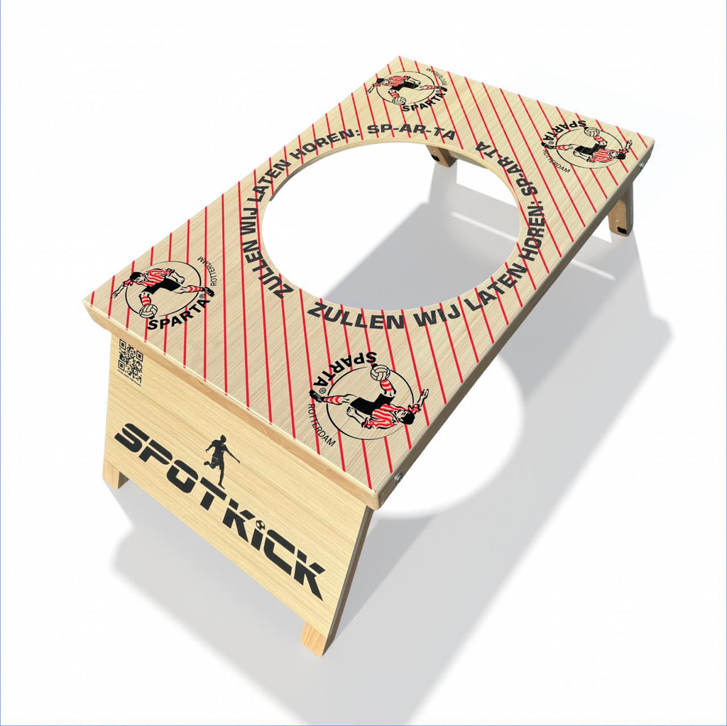 Custom Spotkick - Complete Set Eigen Design - Inclusief 2x boards / Voetbal / Draagtas - cornhole set kopen bij Wicked Woo...