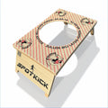 Custom Spotkick - Complete Set Eigen Design - Inclusief 2x boards / Voetbal / Draagtas - cornhole set kopen bij Wicked Woo...