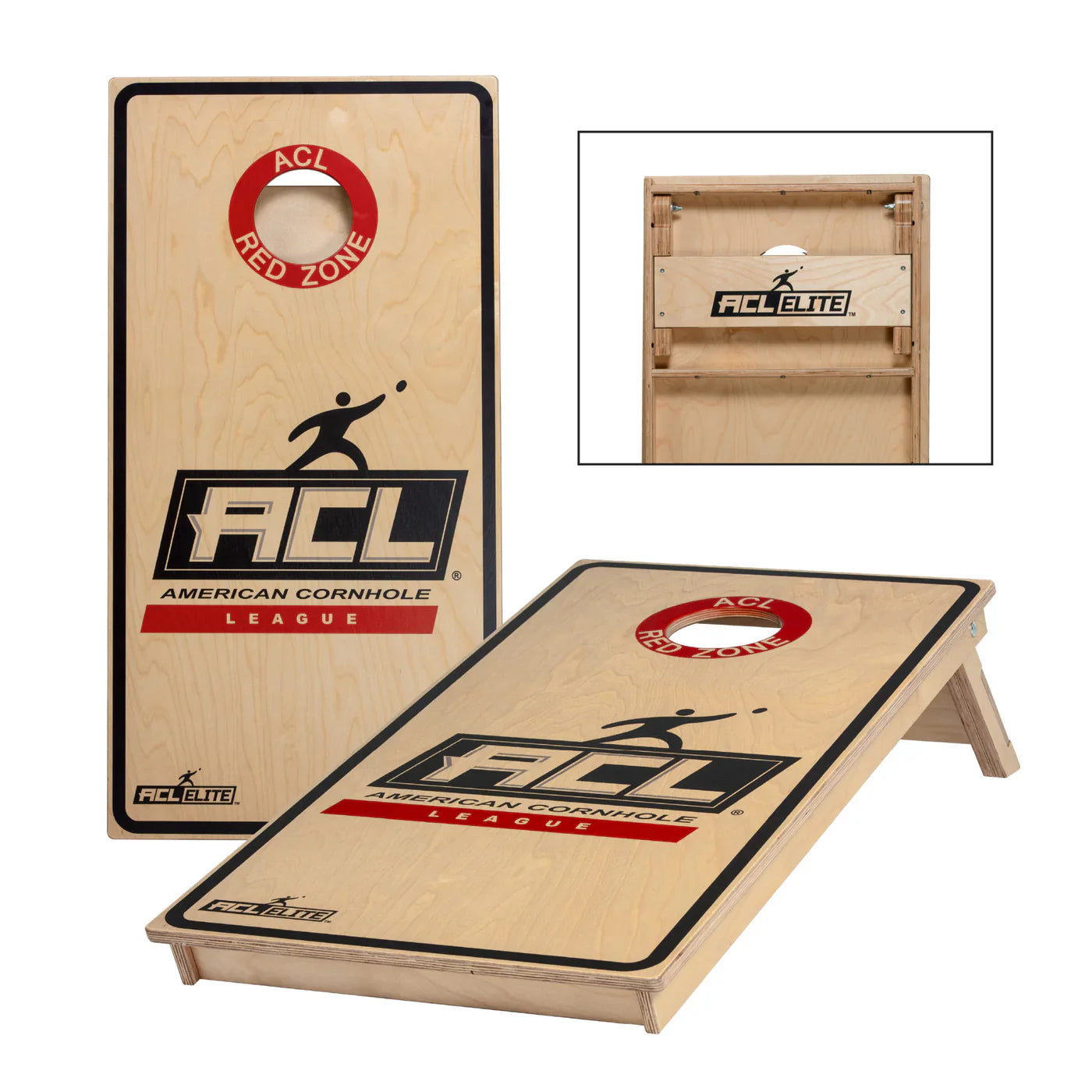 Official American Cornhole League (ACL) ELITE 18MM Cornhole Set - cornhole set kopen bij Wicked Wood Games